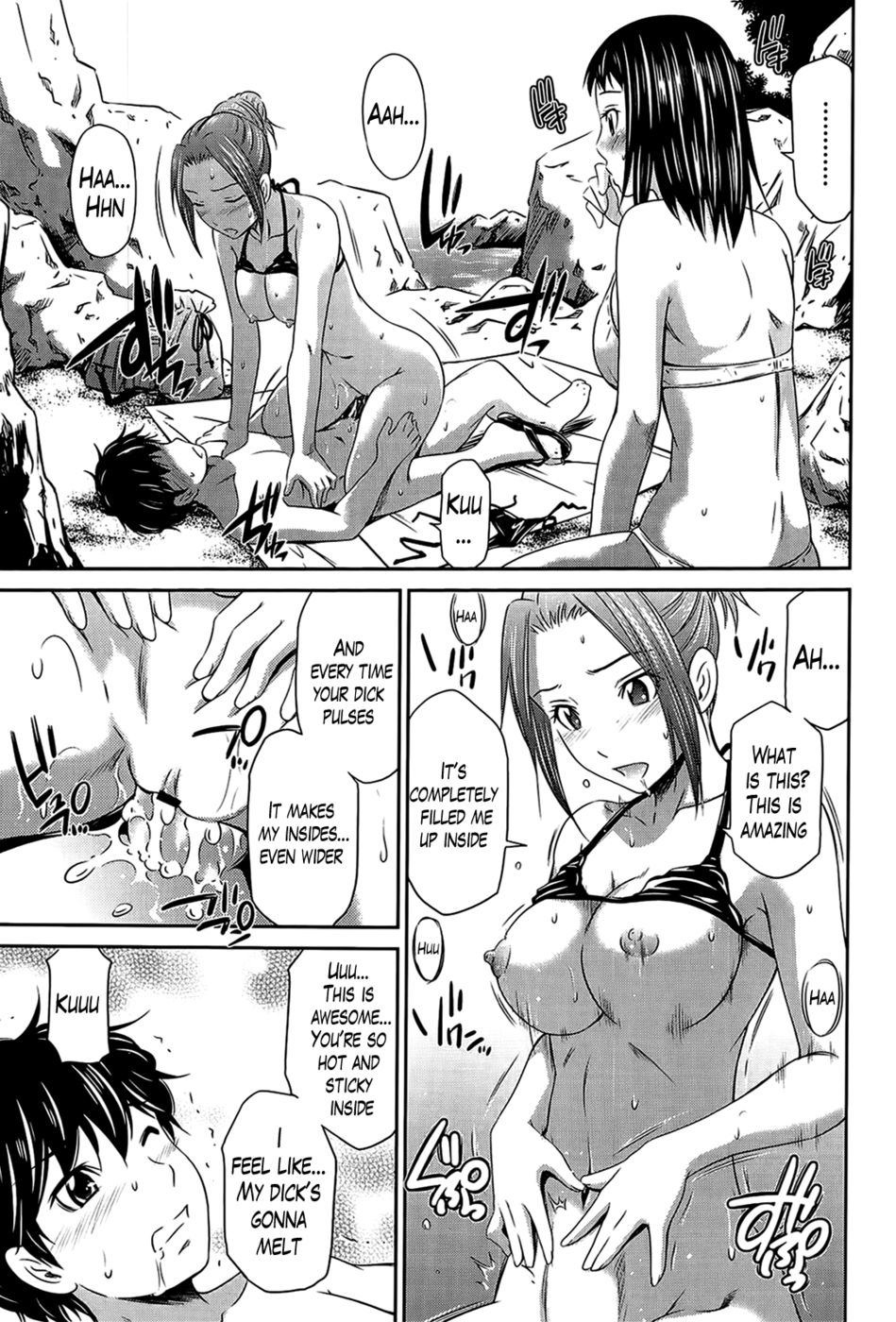 Hentai Manga Comic-A Very Hot Middle-Chapter 2-Temptation Beach-15